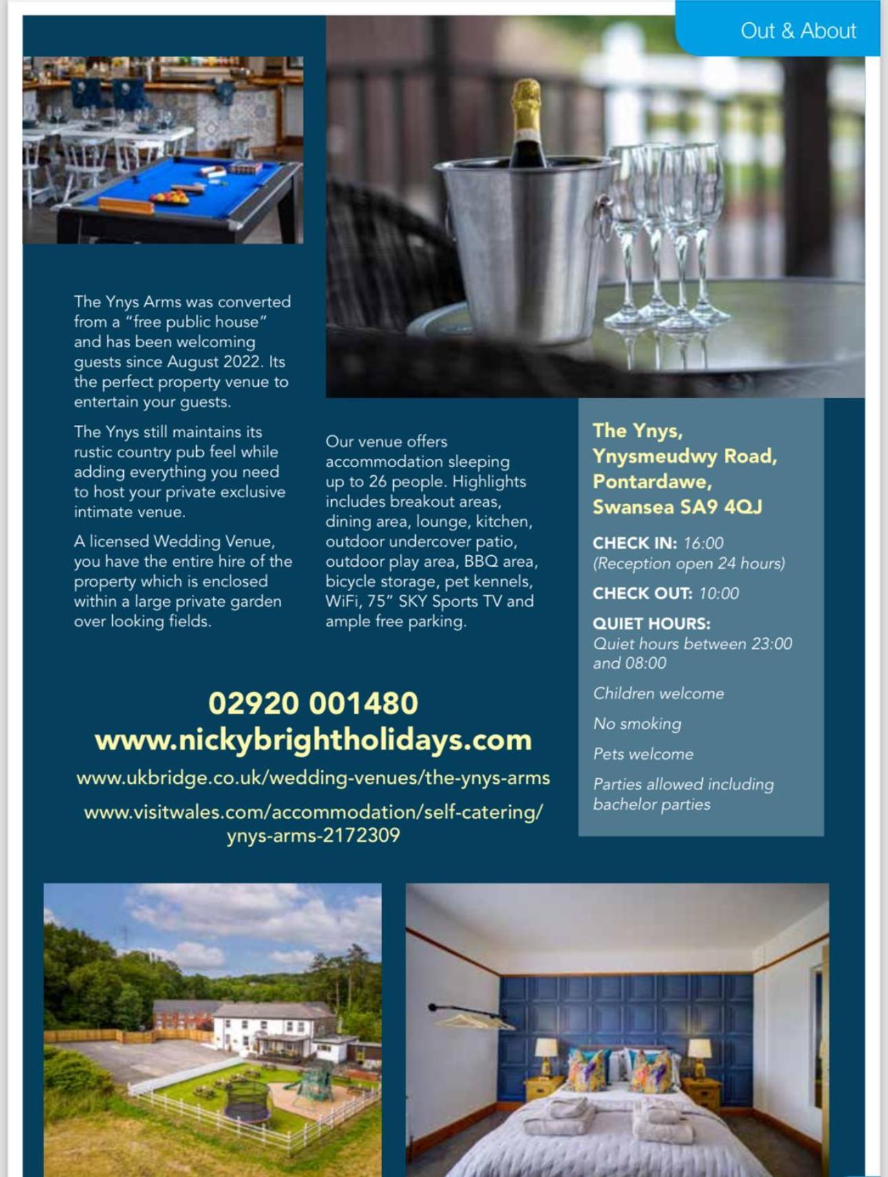 Entire Venue Hire With 8 Bedroom - Your Own Pub Experience Swansea